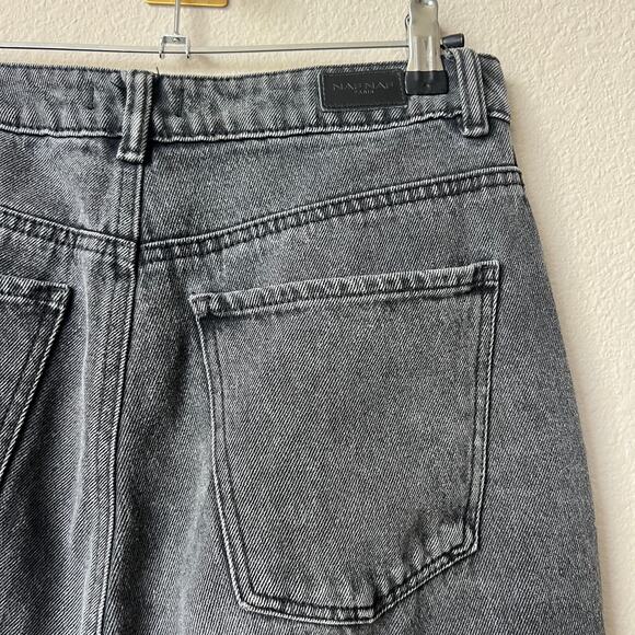 NAF NAF Paris Dark Gray High Waisted Mom Jeans Size 6 - Picture 4 of 8